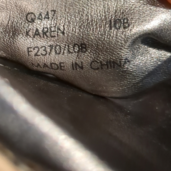 Coach Luxury Silver Slides Platform Sandals Size 10. - Picture 16 of 16